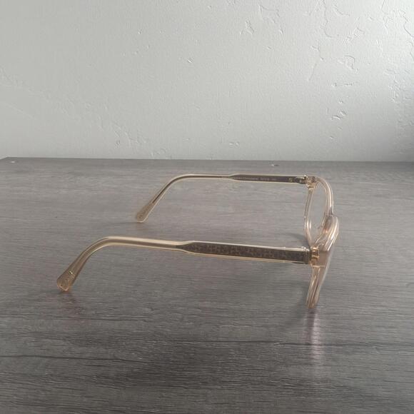Coach Eyeglasses HC 6143 5561 Transparent Champagne Gold FRAMES ONLY 52-15-140 - Picture 2 of 7
